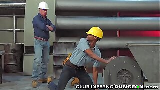 ClubInfernoDungeon - Black Construction Worker Pays His Dues