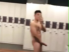 Korean gym locker room