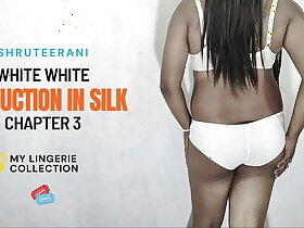 SEDUCTION IN SILK Scene 3 - SOLO TRANS SHOWING BIG ASS