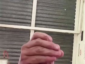 Sounding masturbation with slo-motion cumshot