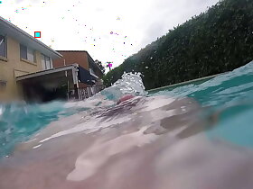 Skinny dip that time.