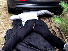 Masked man fucks a become popular guy / Russian horror to the forest / HORRORPORN