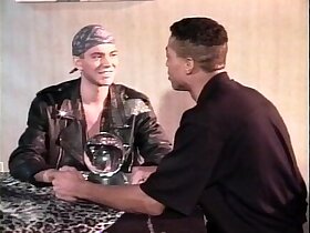 VCA Gay - Black Leather White Studs - scene 5