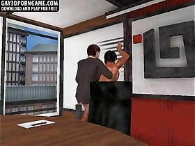 This hot 3D hunk is obtaining his big cock ridden