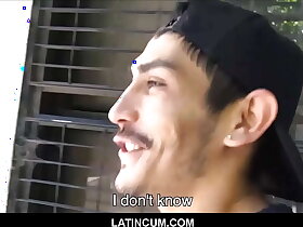 Latino Spanish Twink Amateur Fuck For Money POV