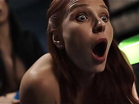 Asian Futa Ladyboy Fucks Redhead Cooky With Pussy Creampie Cleanup And Shemale Cumshots