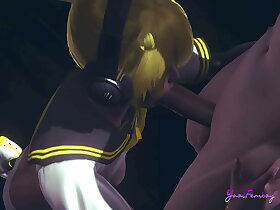 Vocaloid Femboy Yaoi Can Len swallow this big cock? Japanese Asian Manga anime game porn gay