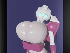 Arcee’s Breast Expansion alongside 14Mins Loop (SquishyKaiserin)