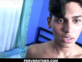 Latino Twink Stepbrother Fucked By Older Stepbrother While Cleaning Room POV - Simon, Dublin Grey