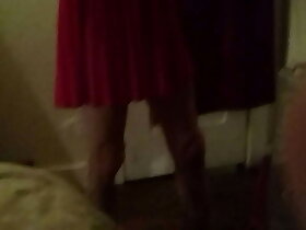 Big dick stud does helicopter nigh a dress, hummiliated