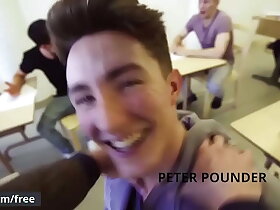 Stunning motor coach gets horny in class room seduce students - Men.com