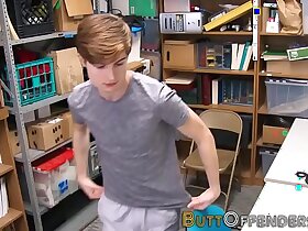 Teen shoplifter blows